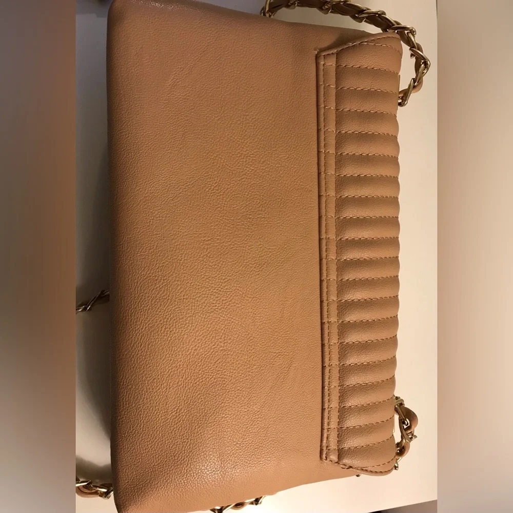 Bebe beige crossbody bag